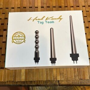 Head Kandy BNWOT Tag Team 3 Piece Wand Set